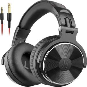 OneOdio 유선 오버 이어 헤드폰 하이 레스 스튜디오 모니터 및 50mm 드라이버와 잭을 갖춘 믹싱 DJ