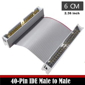 40핀 IDE 케이블 컨버터 플랫 6CM 40P 리본 와이어 하드 드라이브 HDD CD DVD 컴팩트 플래시 연장선 연결