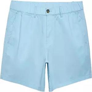마직 남성 클래식 핏 5.5인치 코튼 캐주얼 반바지 탄력 허리밴드 멀티 포켓 데일리웨어 워킹 여름 의상