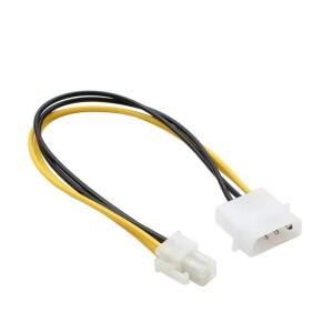 전원 공급 장치  PC PSU EPS ATX/12V IDE 4 핀 Molex 마더 보드 어댑터 CPU P4 ~ 변환기 케이블