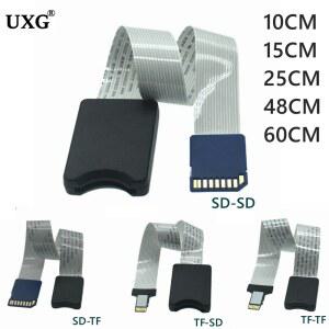 CF카드리더기 10CM 25CM 48CM 어댑터 케이블 카드 60CM 리더 여성 남성 SD TF 연장