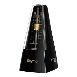 기타, 피아노, 바이올린을 위한 기계식 메트로놈, 40-208 BPM, 4비트 모드(2/4, 3/4, 4/4, 6/8), 클래식 윈드업 디자인, 초보자를 라우드 클리어 템포, 악기 액세서리, 블랙