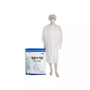 나노가드 클래시 일회용 방문자용 가운 중형 대형 식당 병원 실험실 생산현장 등 방문 견학용