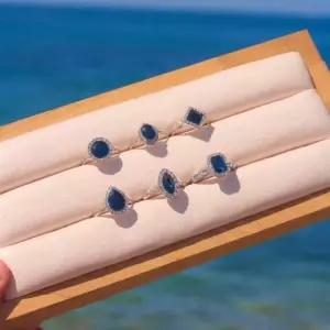 투명 보석 유리 조명구 영롱 빛나는 크리스탈 장식품 ringset 링세트 링반지 애끼반지