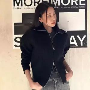 피로달 여사친 니트 캐주얼 빈티지 차이나 재킷 린넨마 코트 꽈배기 긴팔 HO1