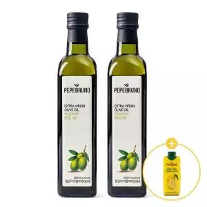 [NS홈쇼핑]페페브루노 올레샷 EVOO 올리브유 500ml x 2병 + NFC 레몬즙 330ml..[35935087]