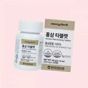 황풍정 풍기인삼농협 에너지허브 홍삼 타블렛 200정 x 5개 4718710