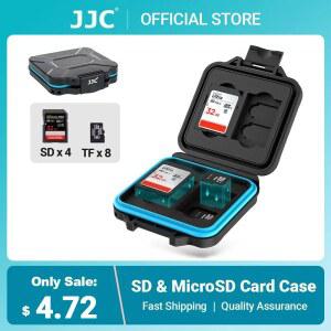 SD카드보관함 수납 케이스 JJC SD 카드 패드 메모리 보관함 방수 홀더 충격 하드 방지 MICROSD