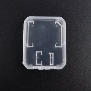SD카드보관함 수납 케이스 10PCS 투명 TFSD 상자 홀더 카드 메모리 보관함 보호