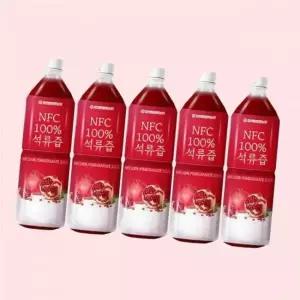 황토농원 NFC 착즙 석류즙 1L 5병 4451714