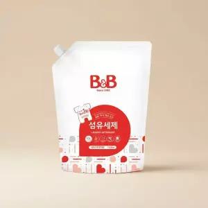 비앤비 유아섬유세제 베이비파우더향 1500ml 리필형 4888115