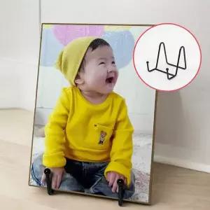 [골드스마일]철제 소 액자거치대 다용도 액자 블랙 거치대