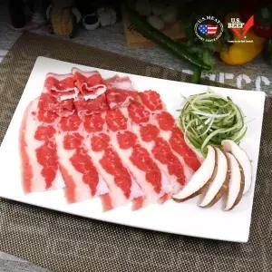 (누리푸드)프리미엄 우삼겹(3초구이 샤브) 250gX6팩 2403480 J