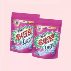 옥시크린 오투액션 분말 표백제 1.5kg x2개 얼룩제거제 세탁보조제 4446023