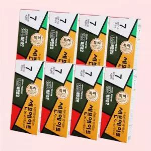 세븐에이트 새치 염색약 8개+염색도구 2개+트리트먼트 200ml 2개 4729894