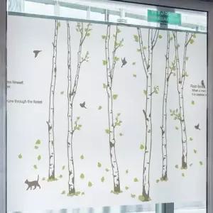 칼라안개시트_자작나무 숲의 하루_A02_W90xH120cm 안개시트지