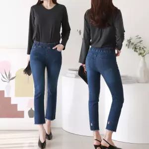 온나핏 봄바지 청스판타미테이프 청바지 스판바지 테 siS3+3duO