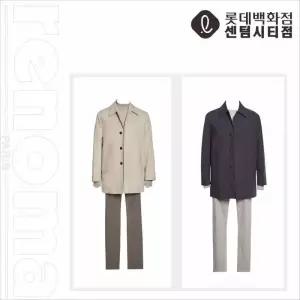 매장정품 renoma [정장_캐주얼]남성코트 봄사파리코트 2-Style 모음전 RQIMBH0102A-CTKM116 1544365