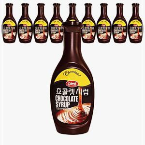 530g x 10개입 학교 관공서 초코 유업 초코시럽 서강