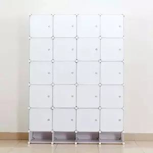 화이트 옷장 청소년 자취 드레스룸 간이 조립 DIY 장농