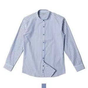 [RIZPICK]차이나카라 스트라이프 셔츠 남자남방 빅사이즈 일반핏