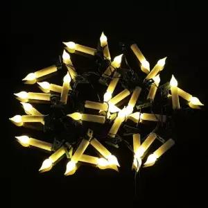 30구 LED 인공촛불 캔들 미니조명 무드등 LED캔들 인공촛불 무드등 미니조명 30구LED