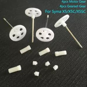 장난감 바퀴  모터 기어 메인 세트 키트 Syma X5C X5SC X5S X5SW RC Quadcopter Drone 원격 제어 완구 부품