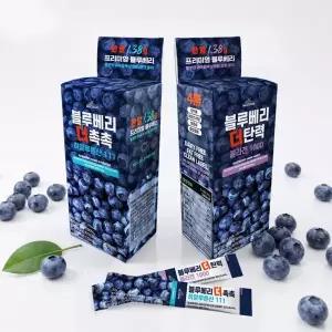 [롯데백화점]밀키요 밀타운 [블루베리 퓨레 100퍼센트] 이너케어 블루베리 더 탄력 (Collagen 1000)