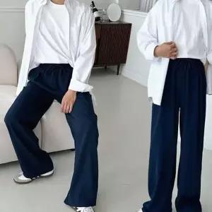 일자 남성 린넨 바지 슬랙스 남성 와이드 팬츠 밴딩 여름