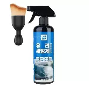 글리터 자동차 유리 제거제 500ml 먼지 브러쉬 세트