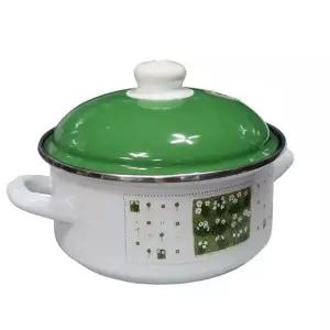 법랑 찌개 라면 ELO 인덕션 18cm 그린 냄비