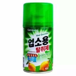 청개구리 업소용 탈취제 280ml 레몬향