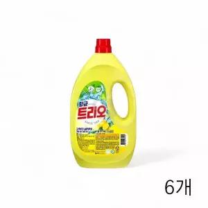 트리오 항균 주방세제 1kg X6개 주방 야채과일세정제 야채세정제