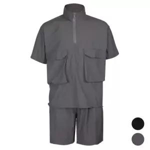 파파브로 남성 여름 린넨 양포켓 아노락 PF-SET-ANORAK