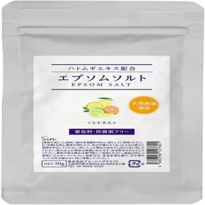 하토무기 추출물 함유 에프솜 솔트 시트러스 50g 배스솔트