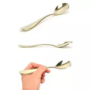 티타늄 양식기 커트러리 디너 디저트 스푼 17.8cm 9호