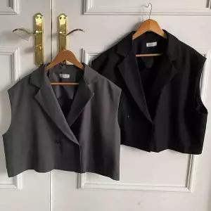 [아이우먼]빅사이즈베스트 U132L605 내추럴오버박시크롭조끼 RA_P424494554