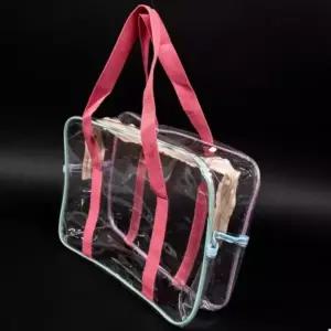 ( )35x24 물놀이 투명가방 물놀이가방 비치가방 수영가방 투명 비치백 PVC 투명백