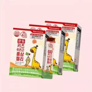 광동 키즈 어린이 6년근 홍삼젤리 30포x3박스 성장기 원료 4719834