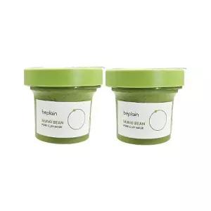1+1 비플레인 녹두 모공 클레이 팩 120ml