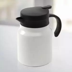 MZ티웨어 이중진공 보온주전자(900ml) (화이트) 차포트