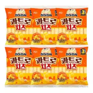 진주햄 천하장사 콰트로치즈 소시지 448g ( 28g x 16개입 ) 6개 / 간식 치즈소세지