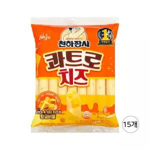 진주햄 천하장사 콰트로치즈 소시지 448g ( 28g x 16개입 ) 15개 / 간식 치즈소세지