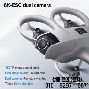 NEW 드론 GT3 8K 프로페셔널 HD 180 ° ESC 듀얼 카메라 미니 WIFI 장애물 회피 FPV 접이식 RC 쿼드콥터 장