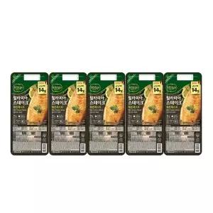 [신세계라이브쇼핑]CJ제일제당 비비고 틸라피아 스테이크 70g x5개