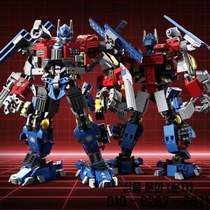 공상 과학 영화 Autobots 빌딩  세트 로봇 변형 메카 모델 14세 이상 성인 수집가 장난감 소년과 소녀를위