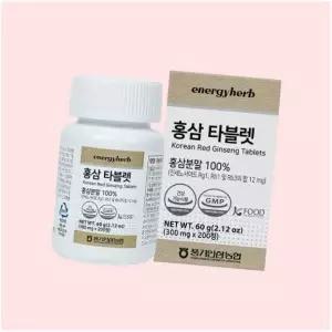 황풍정 풍기인삼농협 에너지허브 홍삼 타블렛 200정 x 5개 4670199