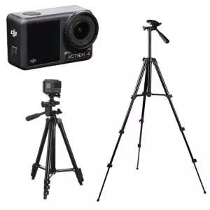 ( )DJI 오즈모 액션 4 호환 액션캠 카메라 핸드폰 겸용 촬영 거치대 삼각대