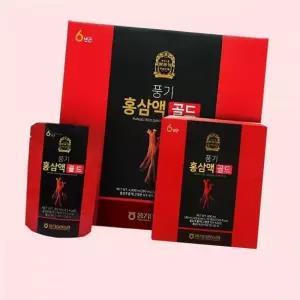 황풍정 풍기인삼농협 풍기 홍삼액골드 80mlx60포 쇼핑백포함 4719356
