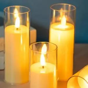 ( )움직이는 촛불 LED 양초캔들 무드등 소 조명